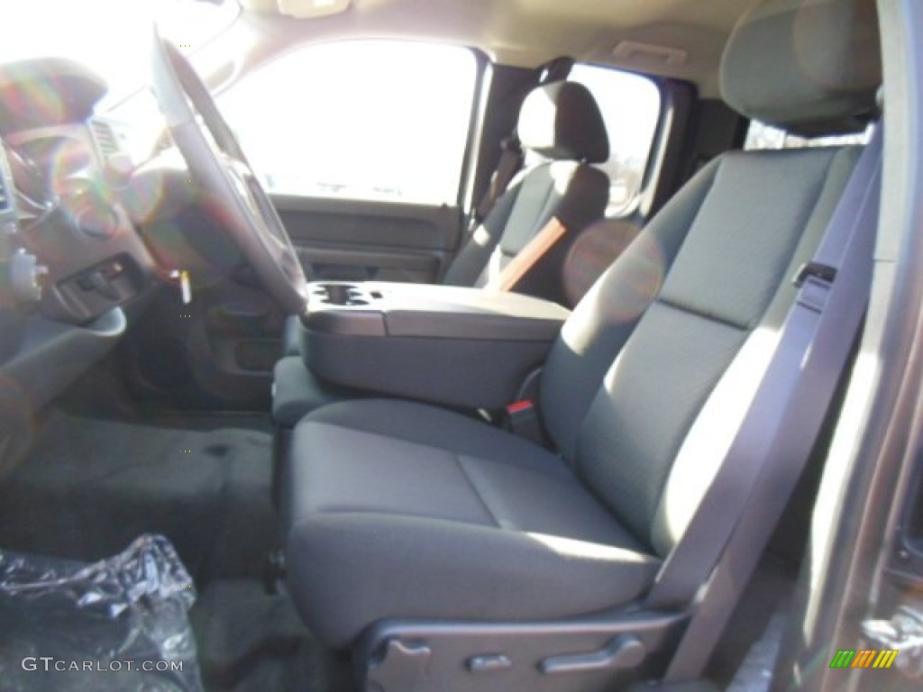 2013 Silverado 1500 LT Extended Cab 4x4 - Graystone Metallic / Ebony photo #11