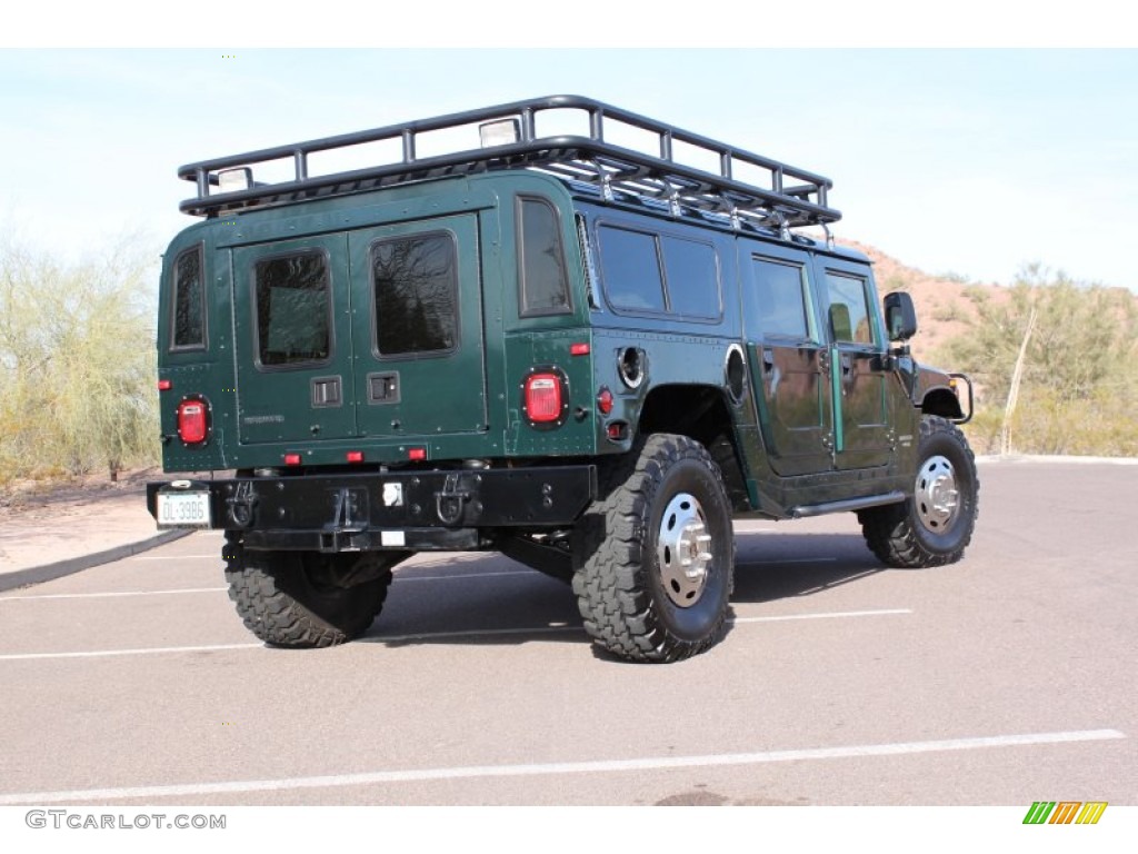 Green Metallic 1997 Hummer H1 Wagon Exterior Photo #74447660