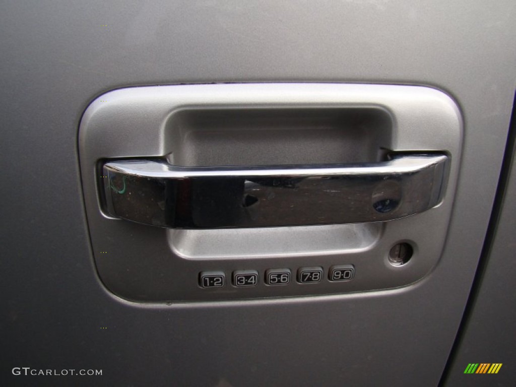 2010 F150 Lariat SuperCrew 4x4 - Ingot Silver Metallic / Black photo #7