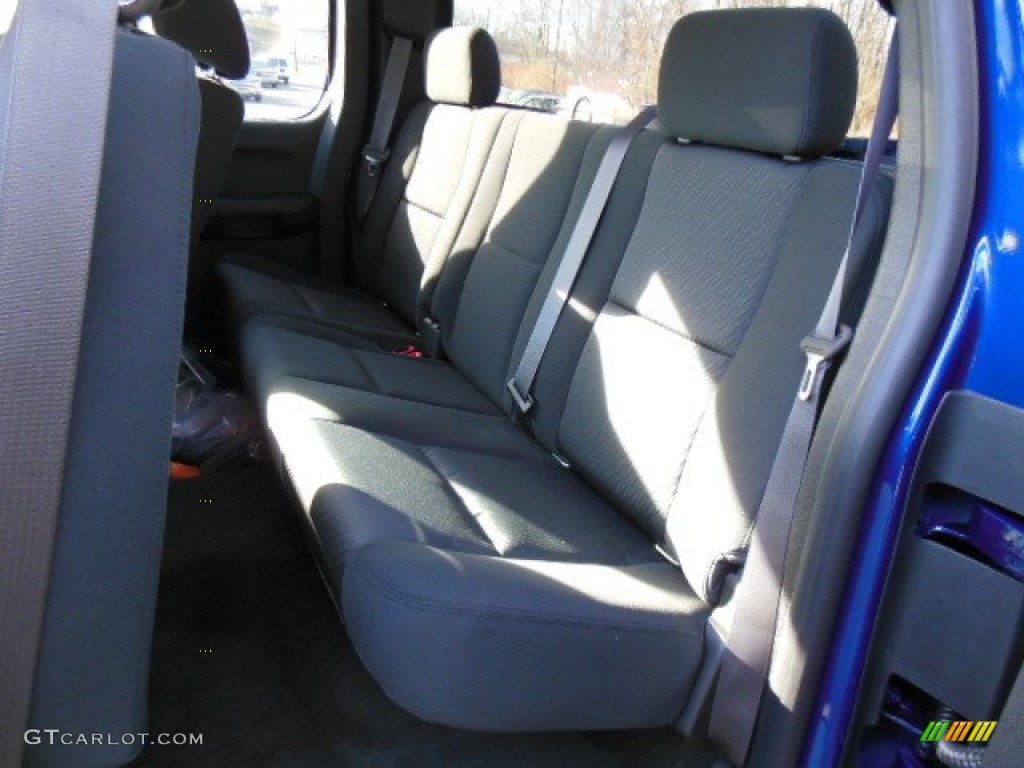 2013 Silverado 1500 LT Extended Cab 4x4 - Blue Topaz Metallic / Ebony photo #13