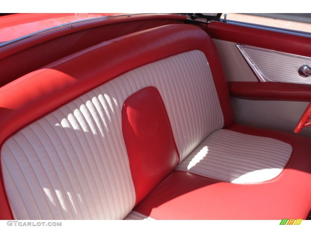 1956 Ford Thunderbird Roadster Rear Seat Photos