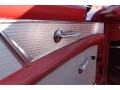 1956 Ford Thunderbird Red/White Interior Door Panel Photo