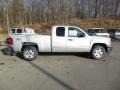 2013 Silver Ice Metallic Chevrolet Silverado 1500 LT Extended Cab 4x4  photo #2