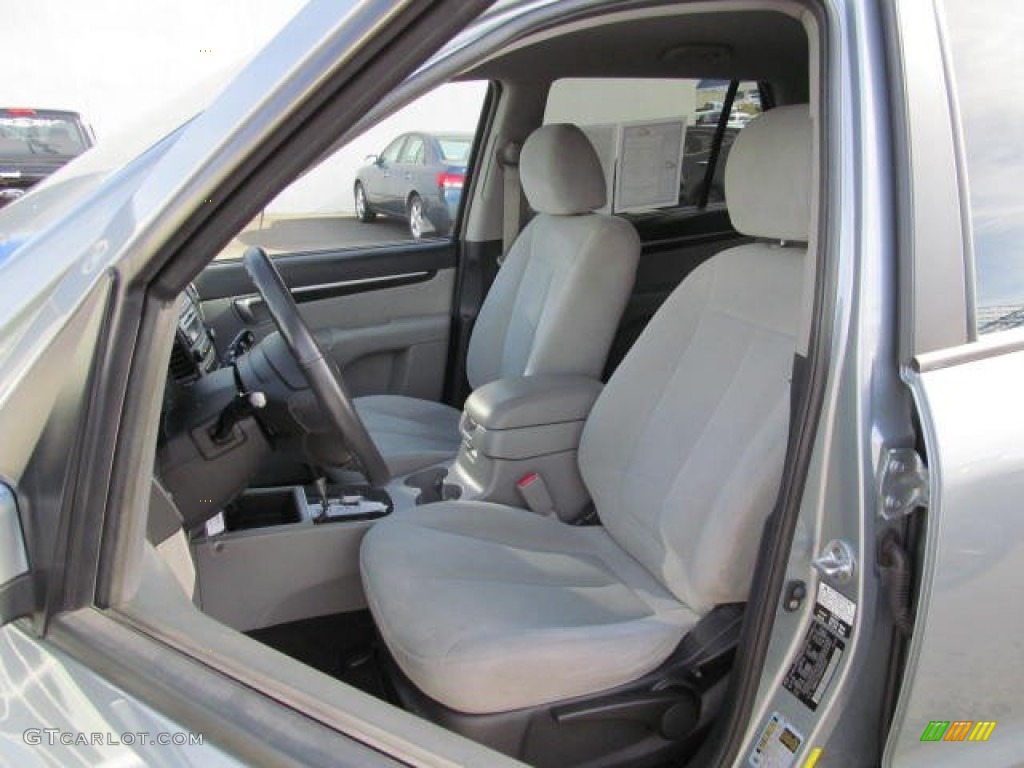 2008 Hyundai Santa Fe SE 4WD Front Seat Photo #74448650