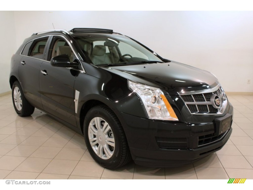 2012 SRX Luxury AWD - Black Ice Metallic / Shale/Ebony photo #1