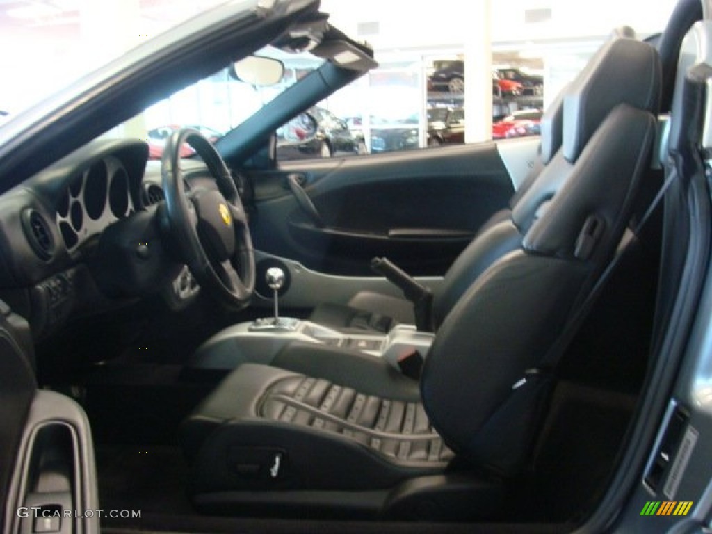 Nero Interior 2004 Ferrari 360 Spider Photo #74449010