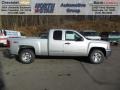 2013 Silver Ice Metallic Chevrolet Silverado 1500 LT Extended Cab 4x4  photo #1