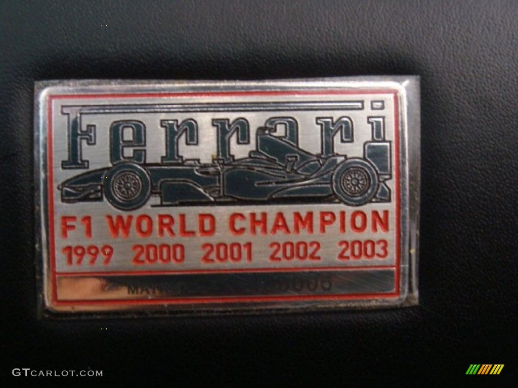 2004 Ferrari 360 Spider Marks and Logos Photo #74449191