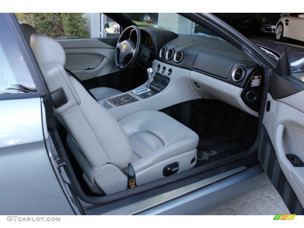 Grey Interior 1999 Ferrari 456M GTA Photo #74450077