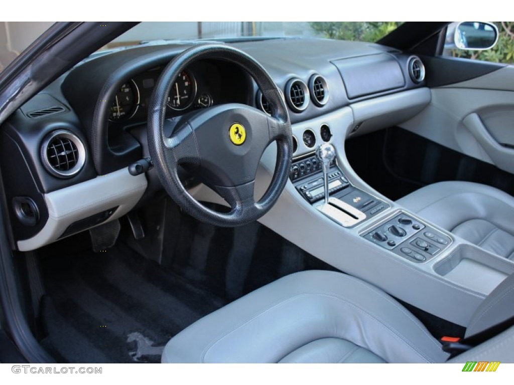 Grey Interior 1999 Ferrari 456M GTA Photo #74450154