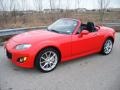 2012 True Red Mazda MX-5 Miata Touring Hard Top Roadster  photo #1