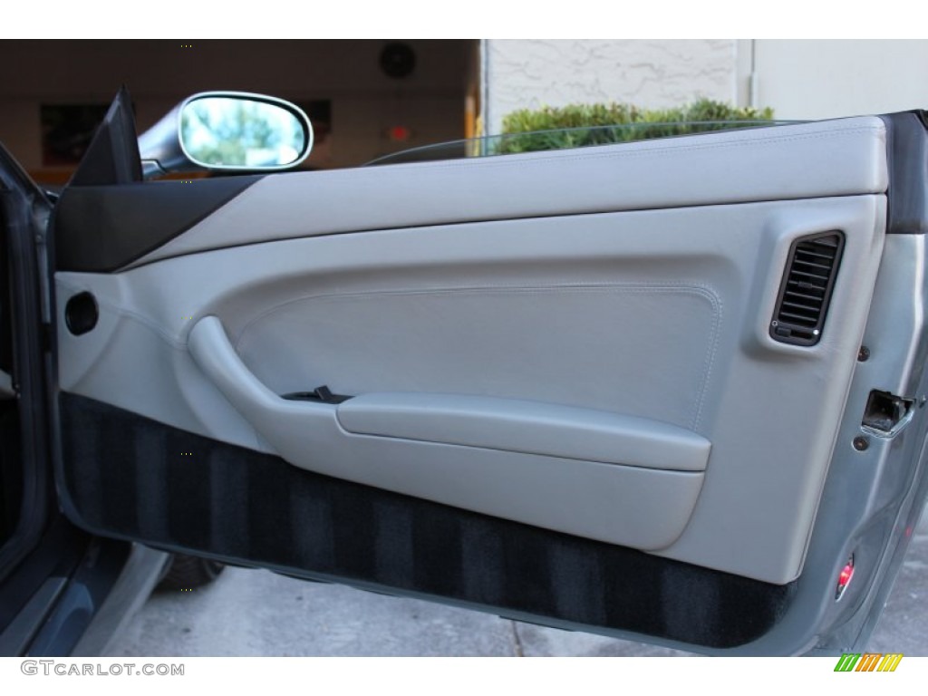 1999 Ferrari 456M GTA Grey Door Panel Photo #74450462