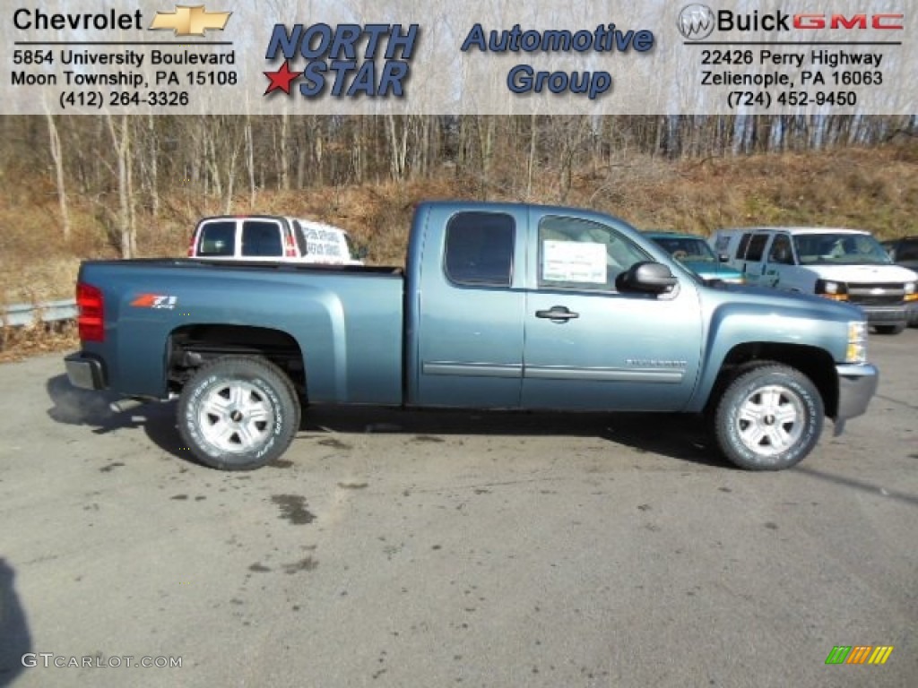 Blue Granite Metallic Chevrolet Silverado 1500