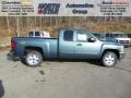 2013 Blue Granite Metallic Chevrolet Silverado 1500 LT Extended Cab 4x4  photo #1