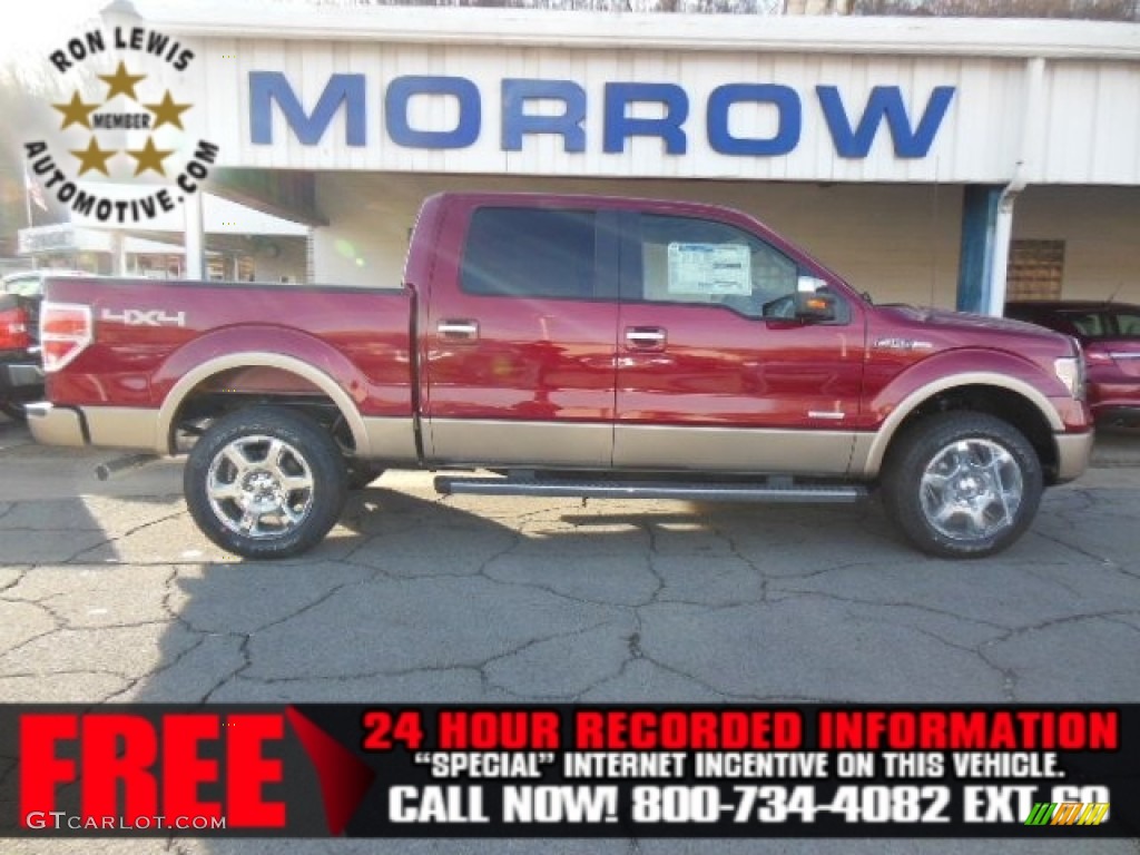 Ruby Red Metallic Ford F150