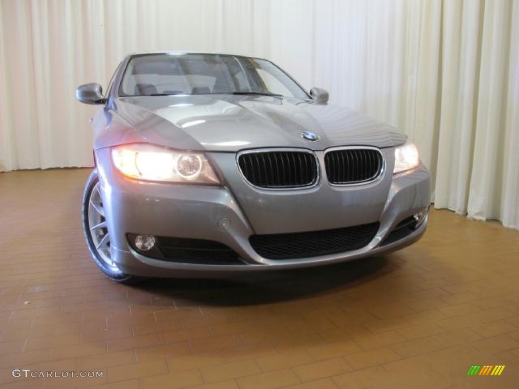 2010 3 Series 328i Sedan - Space Gray Metallic / Gray Dakota Leather photo #3