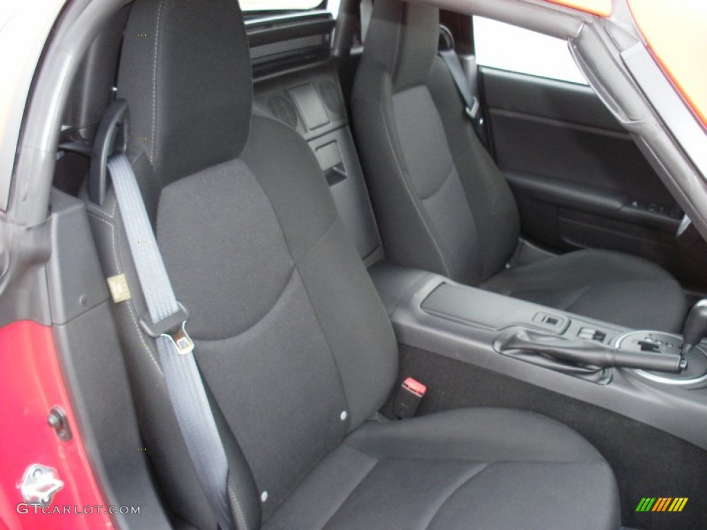 Black Interior 2012 Mazda MX-5 Miata Touring Hard Top Roadster Photo #74451041