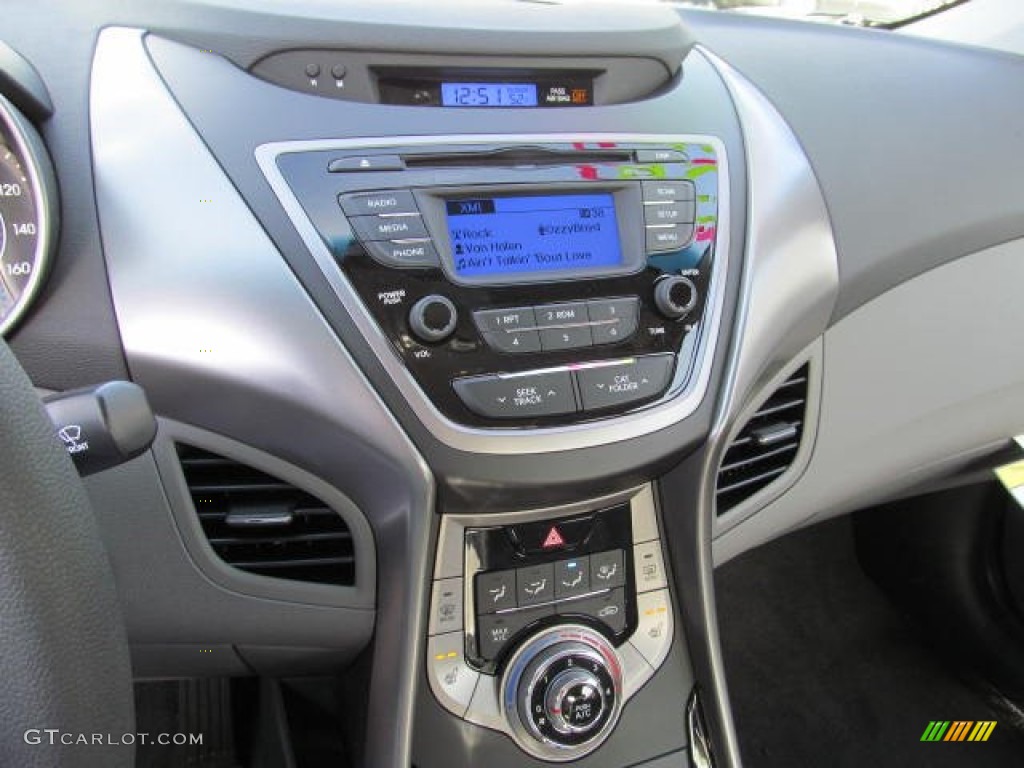 2013 Elantra GLS - Harbor Gray Metallic / Gray photo #8