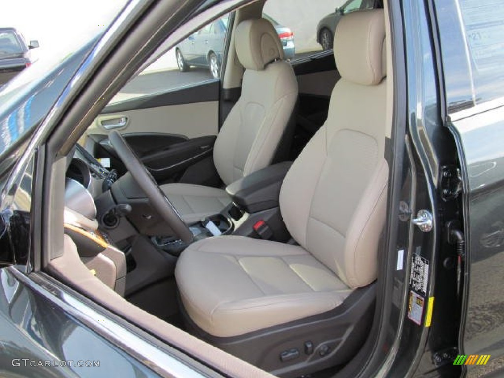 Beige Interior 2013 Hyundai Santa Fe Sport 2.0T AWD Photo #74451343