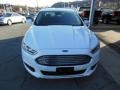 2013 White Platinum Metallic Tri-coat Ford Fusion SE 1.6 EcoBoost  photo #3