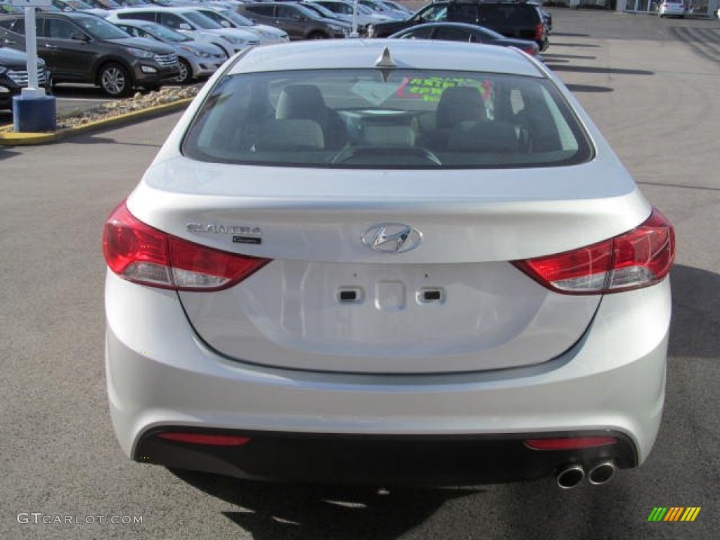 2013 Elantra Coupe GS - Silver / Gray photo #4