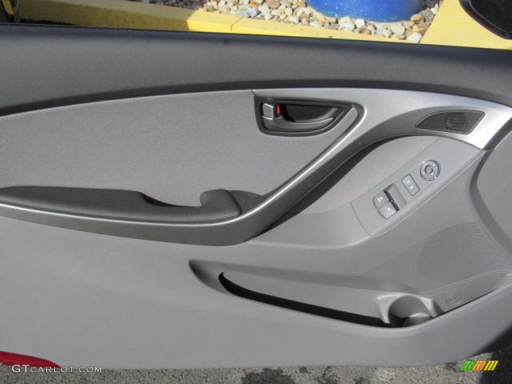 2013 Elantra Coupe GS - Silver / Gray photo #6