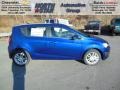 2013 Blue Topaz Metallic Chevrolet Sonic LT Hatch  photo #1