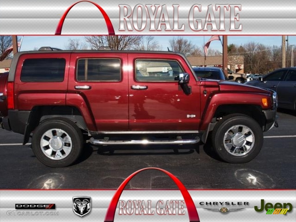 Sonoma Red Metallic Hummer H3