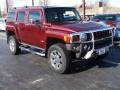 2008 Sonoma Red Metallic Hummer H3   photo #2