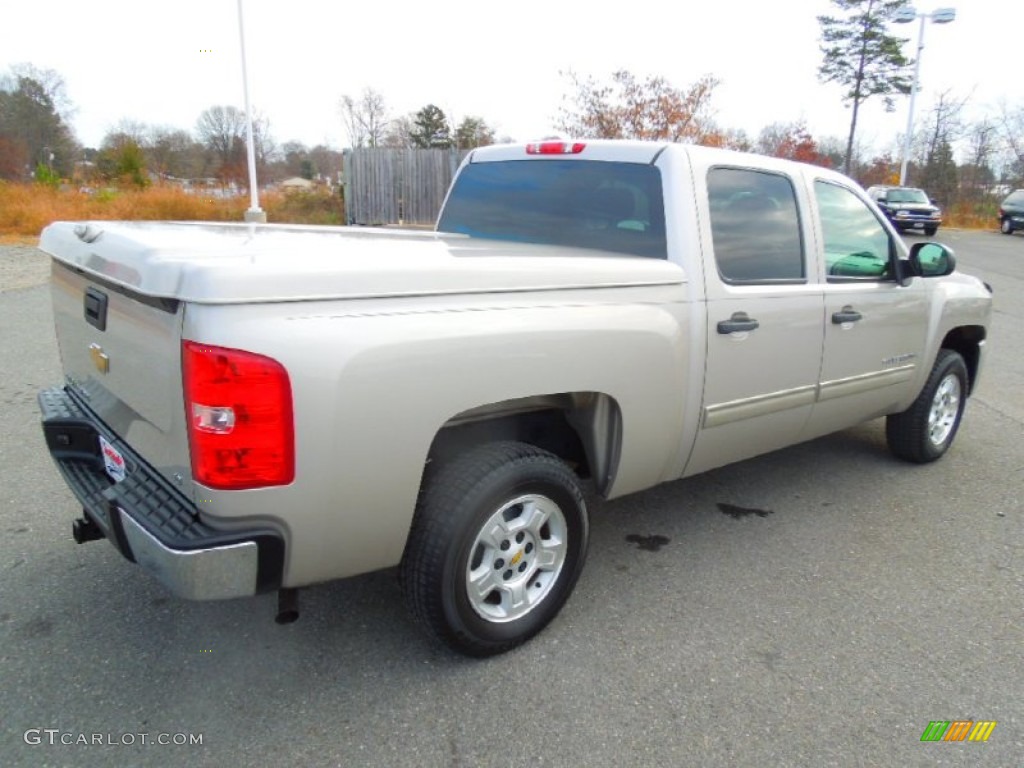 2009 Silverado 1500 LT Crew Cab - Silver Birch Metallic / Ebony photo #4