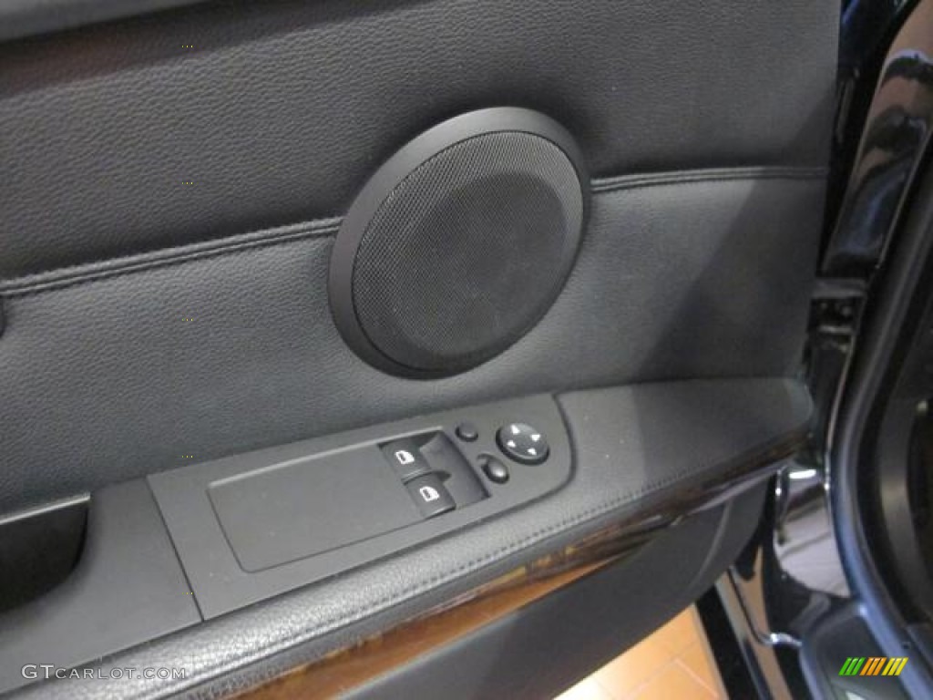 2009 3 Series 335i Coupe - Black Sapphire Metallic / Black photo #14