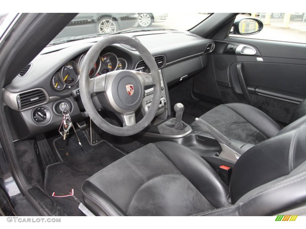 2008 911 GT3 - Atlas Grey Metallic / Black photo #12
