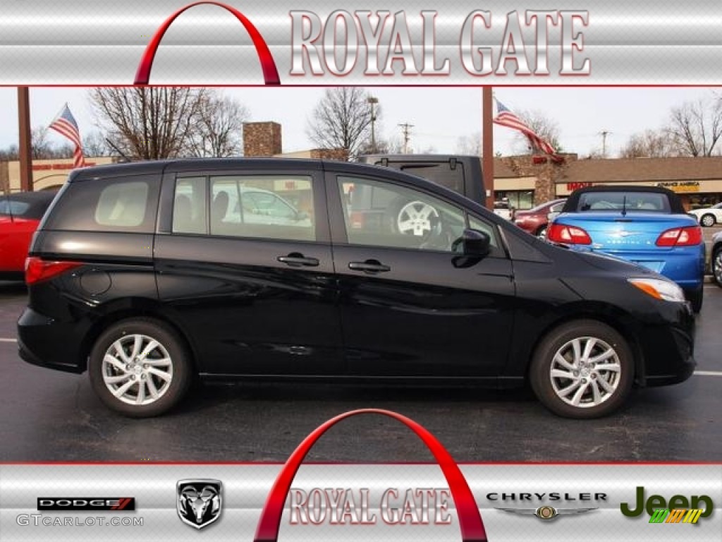 Brilliant Black Mazda MAZDA5