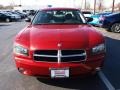 2008 Inferno Red Crystal Pearl Dodge Charger SXT  photo #8