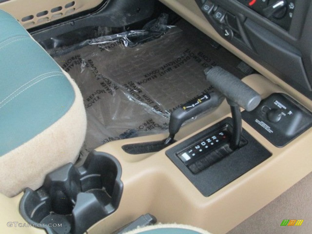 2002 Jeep Wrangler Sahara 4x4 3 Speed Automatic Transmission Photo #74454951