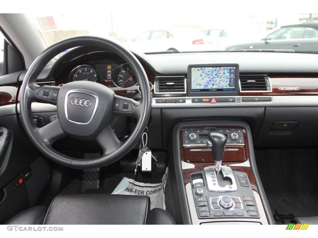 2006 Audi A8 L 4.2 quattro Black Dashboard Photo #74455334