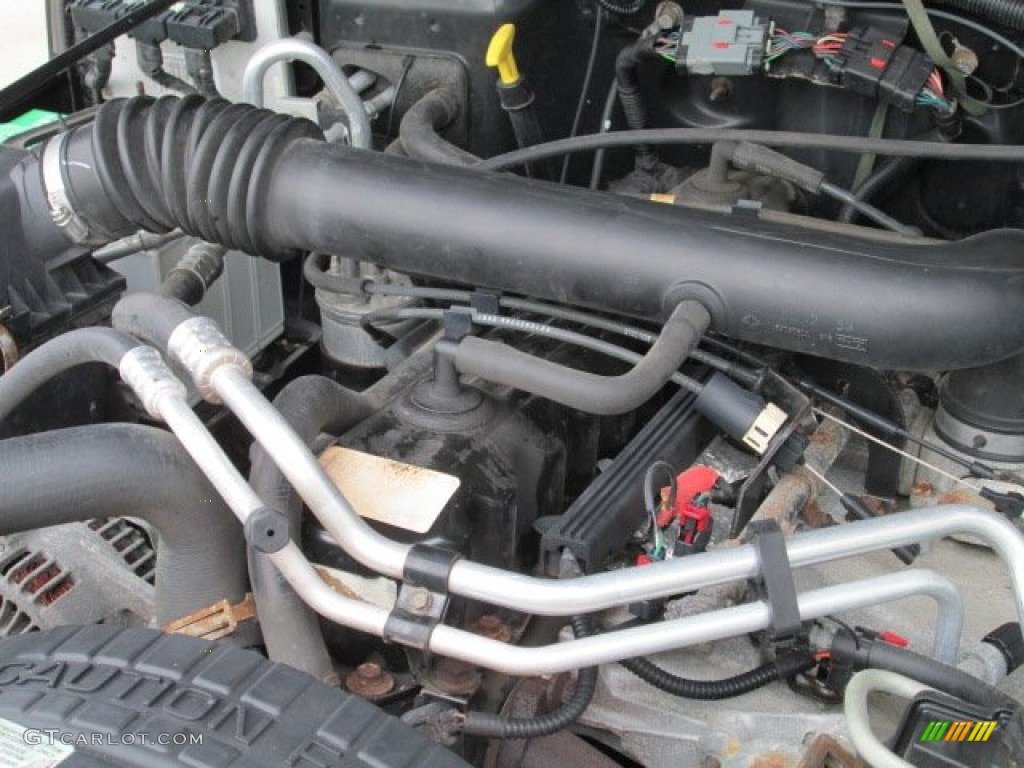 2002 Jeep Wrangler Sahara 4x4 4.0 Liter OHV 12-Valve Inline 6 Cylinder Engine Photo #74455387
