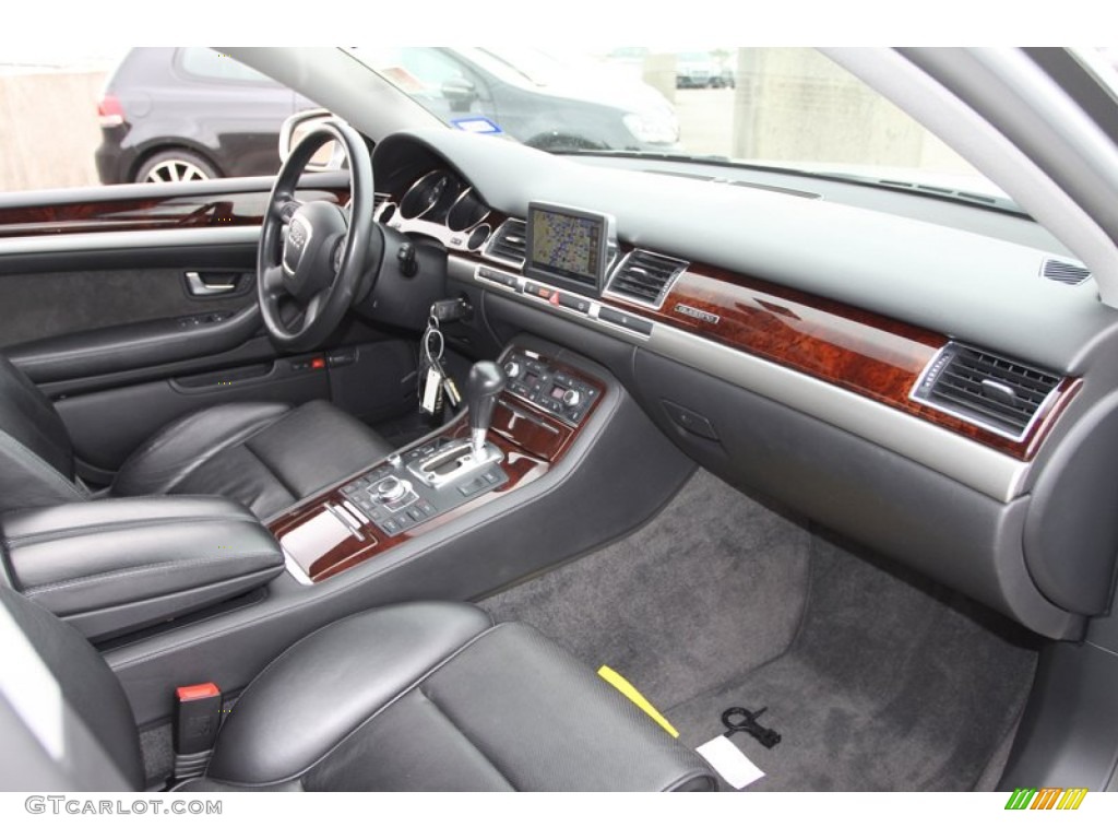 2006 Audi A8 L 4.2 quattro Black Dashboard Photo #74455440