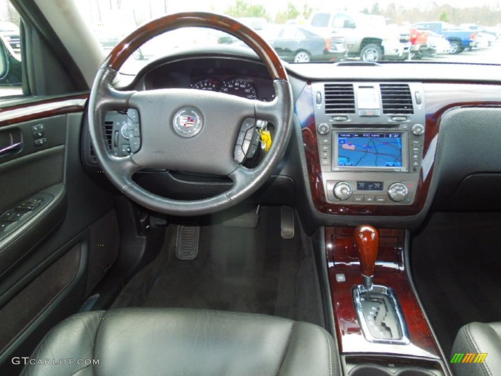 2011 Cadillac DTS Premium Ebony Dashboard Photo #74455448