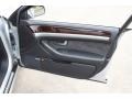 2006 Audi A8 Black Interior Door Panel Photo