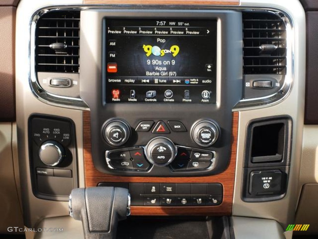 2013 Ram 1500 Laramie Quad Cab 4x4 Controls Photo #74456264