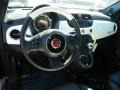 2012 Fiat 500 500 by Gucci Nero (Black) Interior Dashboard Photo