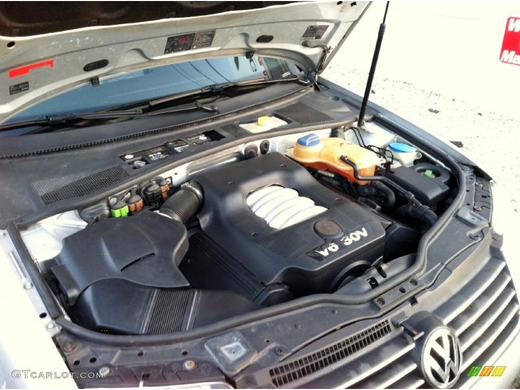 2002 Volkswagen Passat GLS V6 Sedan Engine Photos