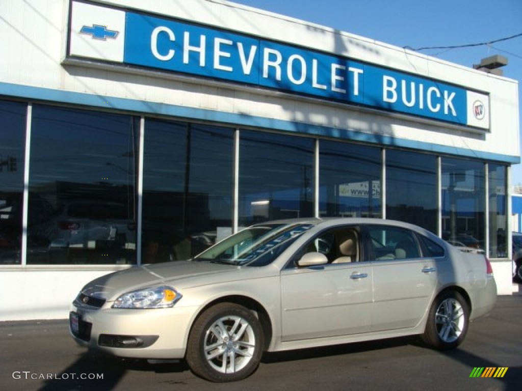 2012 Impala LTZ - Gold Mist Metallic / Neutral photo #1