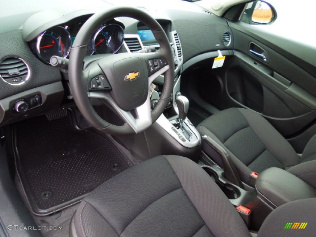 Jet Black Interior 2013 Chevrolet Cruze LT/RS Photo #74458043