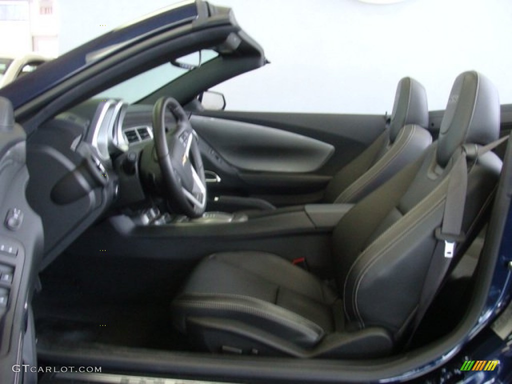 2012 Camaro SS Convertible - Imperial Blue Metallic / Black photo #5