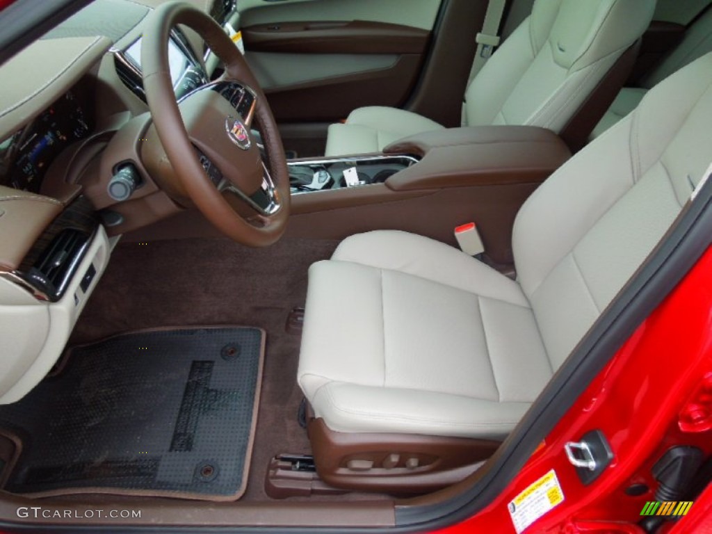 2013 ATS 2.5L Luxury - Crystal Red Tintcoat / Light Platinum/Brownstone Accents photo #8
