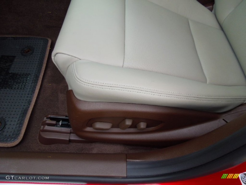 2013 ATS 2.5L Luxury - Crystal Red Tintcoat / Light Platinum/Brownstone Accents photo #9