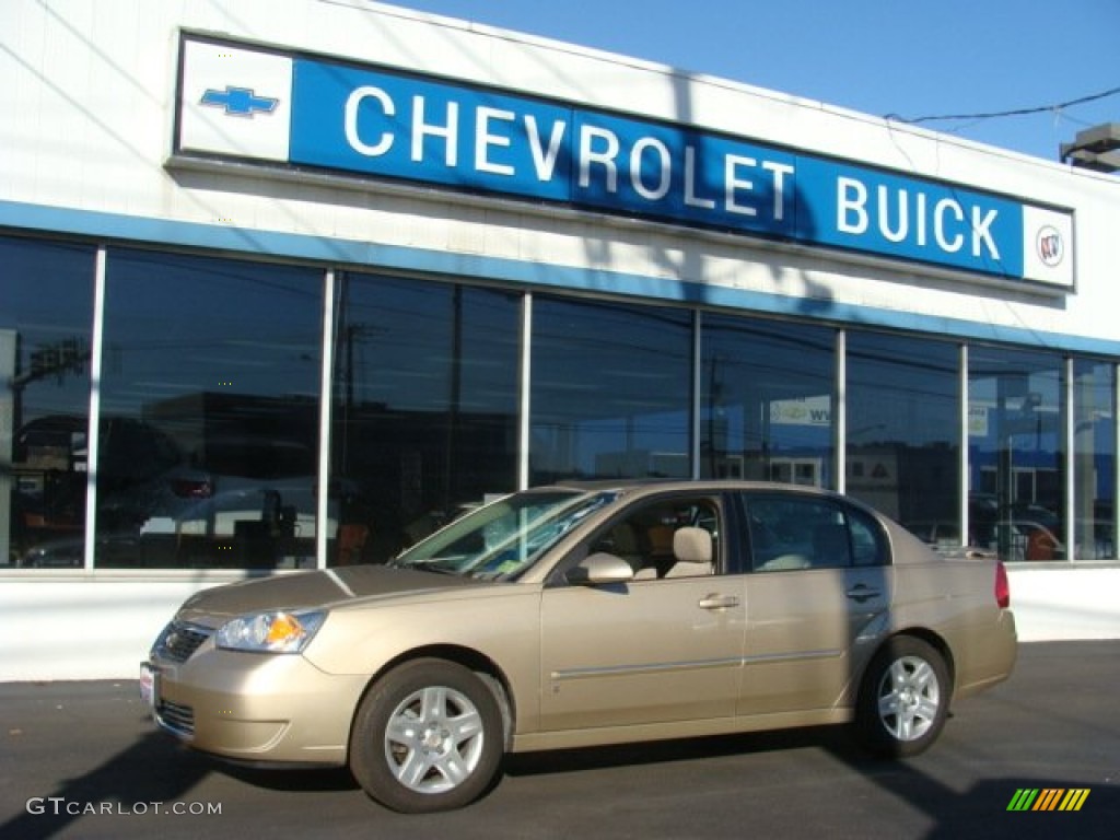 2006 Malibu LT V6 Sedan - Sandstone Metallic / Cashmere Beige photo #1