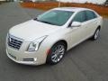 White Diamond Tricoat 2013 Cadillac XTS Luxury FWD Exterior